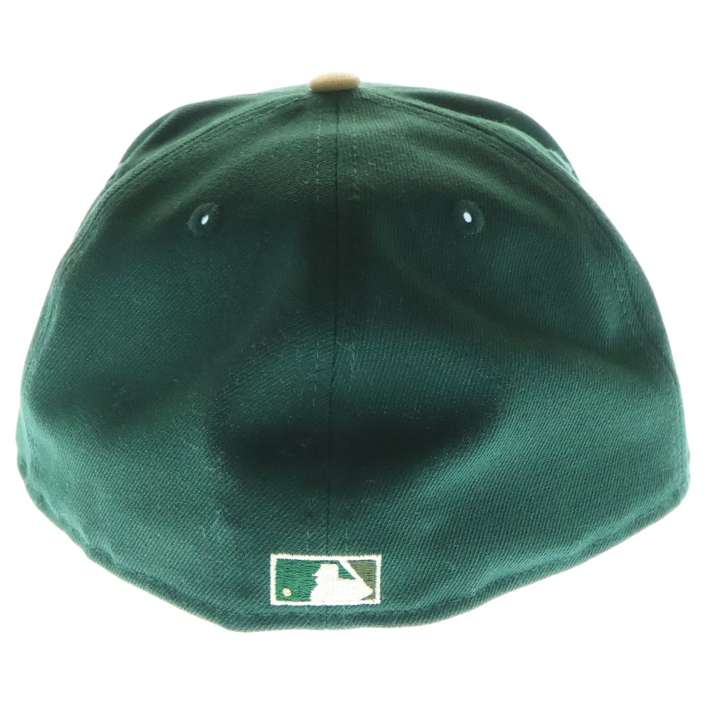 NEW ERA(ニューエラ) 59FIFTY Year Of The Dragon HARAJUKU シカゴカブス 6パネル ベースボールキャップ 帽子 ダークグリーン 14200647