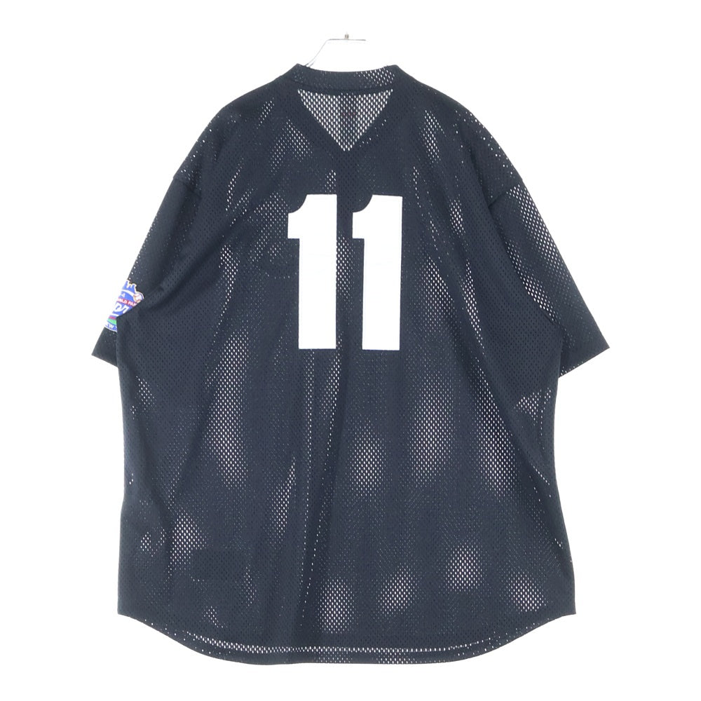 SUPREME(シュプリーム) 25SS S Logo Baseball Henley エスロゴ ベースボール ヘンリー 半袖シャツ ブラック