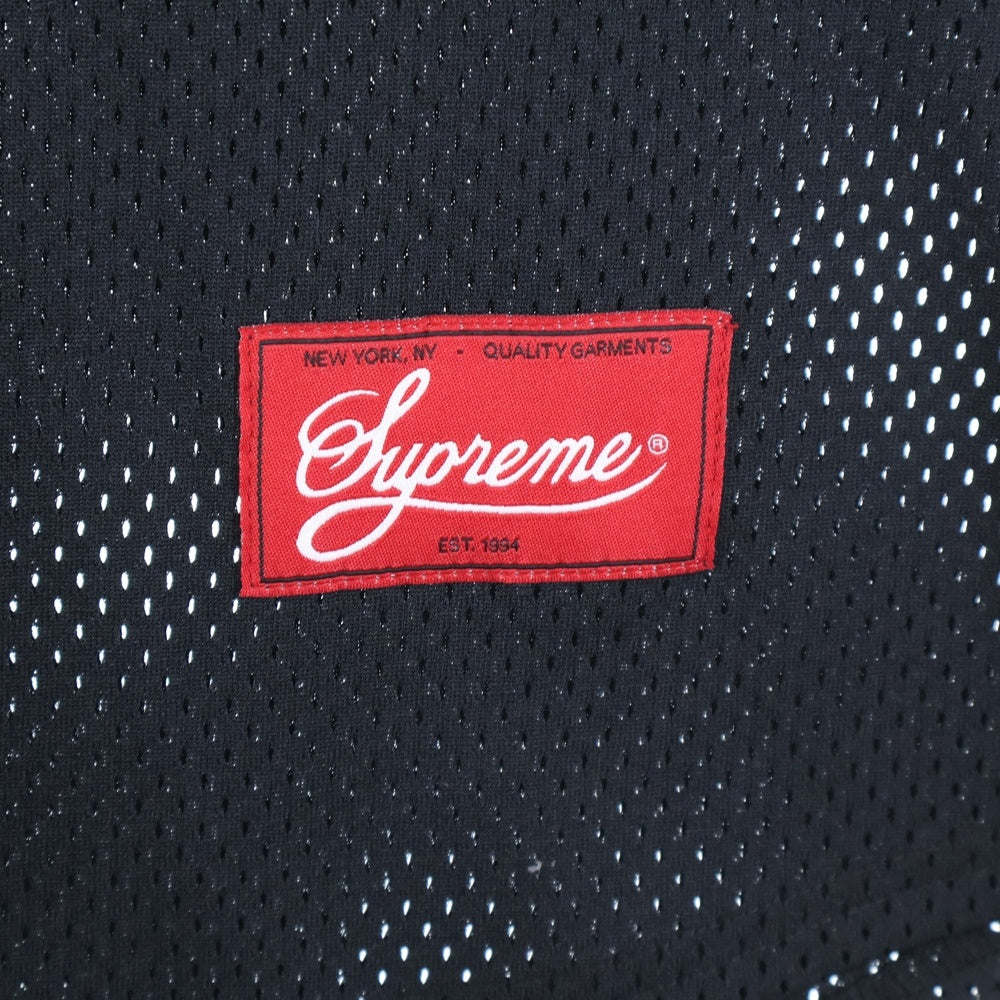 SUPREME(シュプリーム) 25SS S Logo Baseball Henley エスロゴ ベースボール ヘンリー 半袖シャツ ブラック