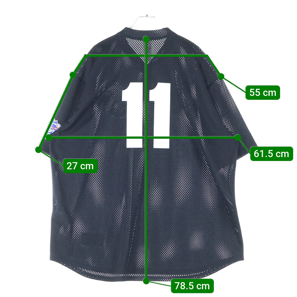 SUPREME(シュプリーム) 25SS S Logo Baseball Henley エスロゴ ベースボール ヘンリー 半袖シャツ ブラック