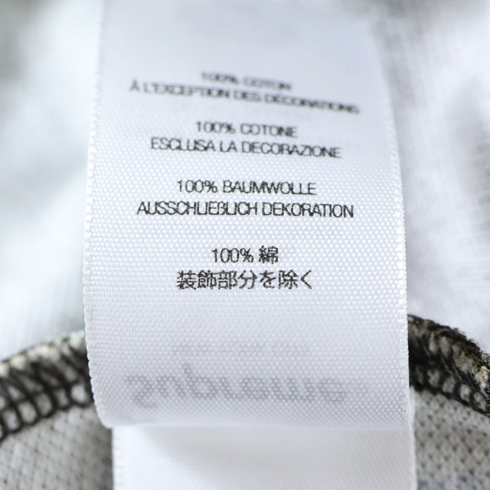 SUPREME(シュプリーム) 25SS Washed Camo Polo ロゴ刺繍 ウォッシュド カモ柄 半袖ポロシャツ カーキ/ブラウン