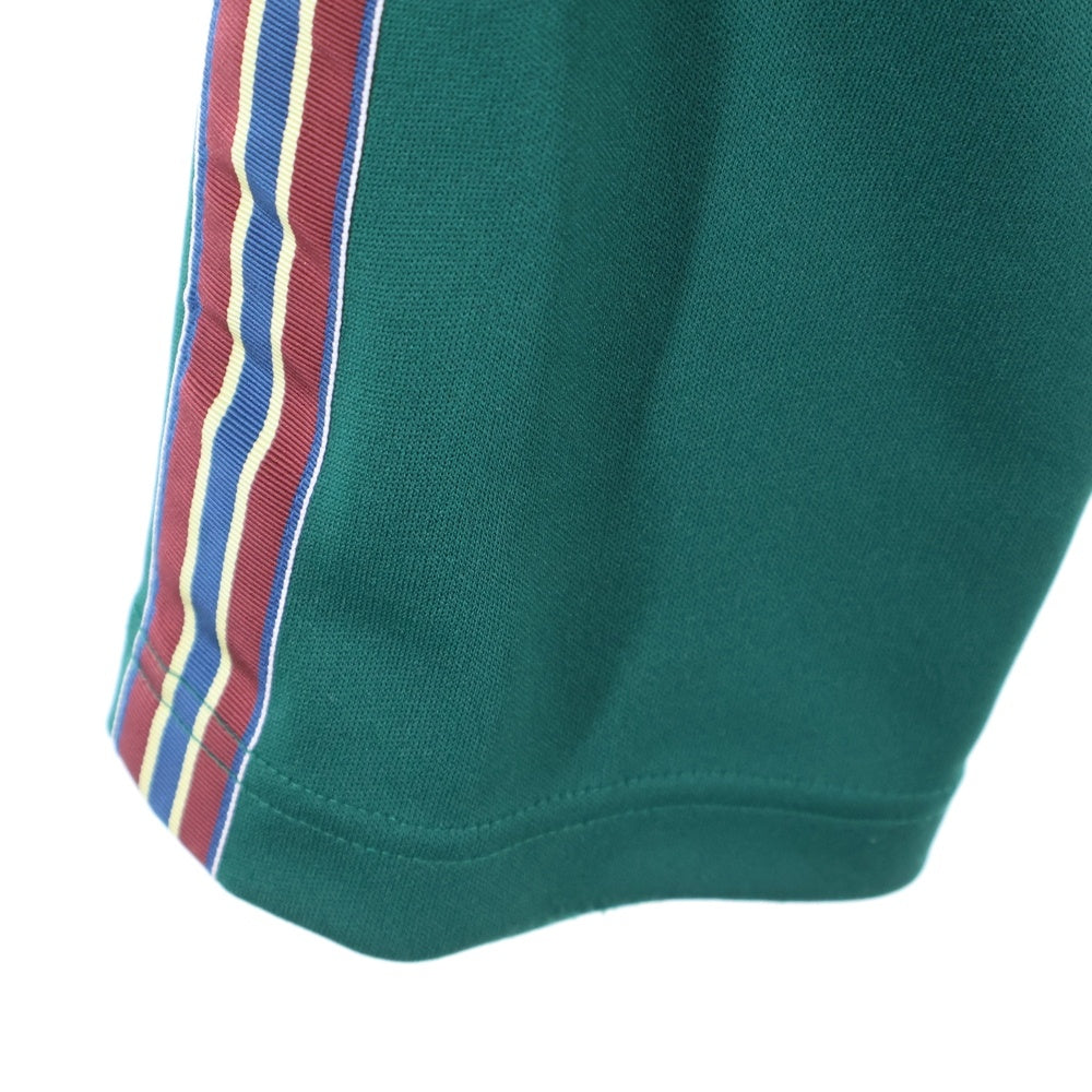 ISAMU KATAYAMA BACKLASH(イサムカタヤマバックラッシュ) POLYESTER-JERSEY TRACK PANTS ポリエステル ジャージー トラックパンツ グリーン 2054-01