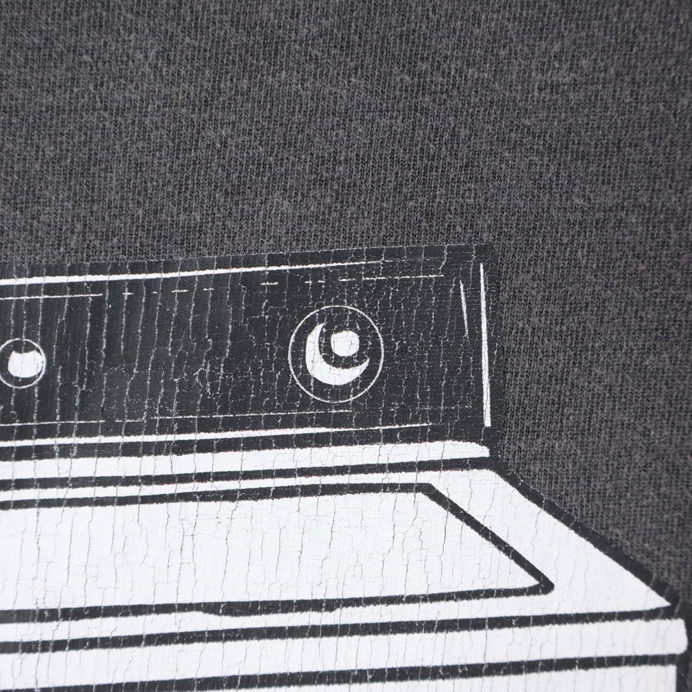 insonnia(インソニア) SONIC YOUTH WASHING MACHINE TEE ソニックユース VINTAGE加工 両面プリント クルーネック 半袖Tシャツ カットソー チャコール IP-SY-014