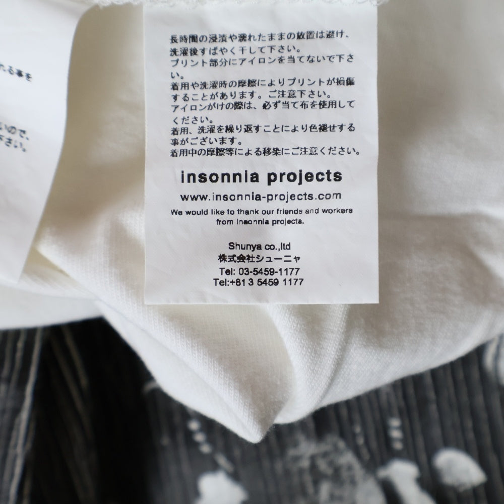 insonnia(インソニア) BEASTIE BOYS CHECK YOUR HEAD PHOTO TEE ビースティボーイズ フォトプリント クルーネック 半袖Tシャツ カットソー ホワイト IP-BEASTIE-001