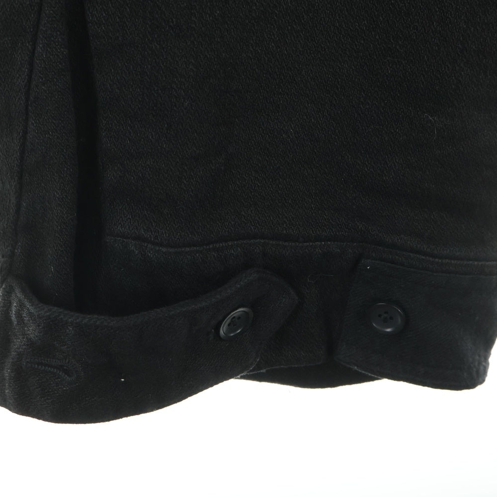 ISAMU KATAYAMA BACKLASH(イサムカタヤマバックラッシュ) WOOL LINEN GARMENT NATURAL DYED CARGO PANTS 天然草木染 リネンウール カーゴパンツ ブラック 2020-01