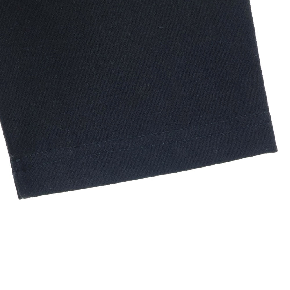 ISAMU KATAYAMA BACKLASH(イサムカタヤマバックラッシュ) THERMO CUT&SEWN / SQUARE CUT バックロックステッチ ストレッチポケット 長袖Tシャツ ブラック 2032-01