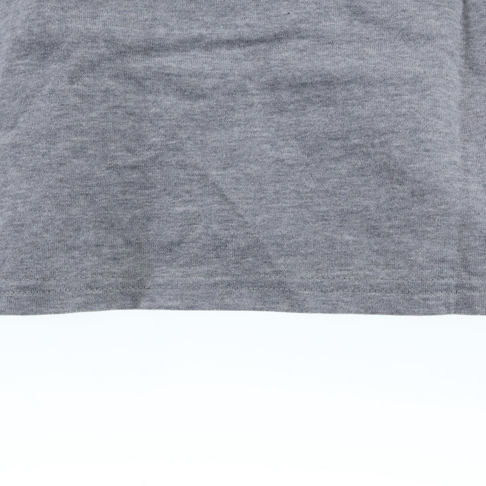 ISAMU KATAYAMA BACKLASH(イサムカタヤマバックラッシュ) COTTON JERSEY L/S TOPS 天竺織 長袖Tシャツ クルーネックカットソー グレー 2091-01