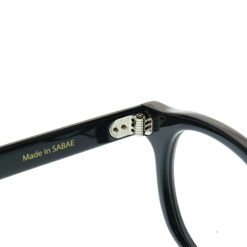 EGO TRIPPING(エゴトリッピング) ZANPA GLASSES ザンパ ウェリントン型 サングラス 眼鏡 アイウェア ブラック