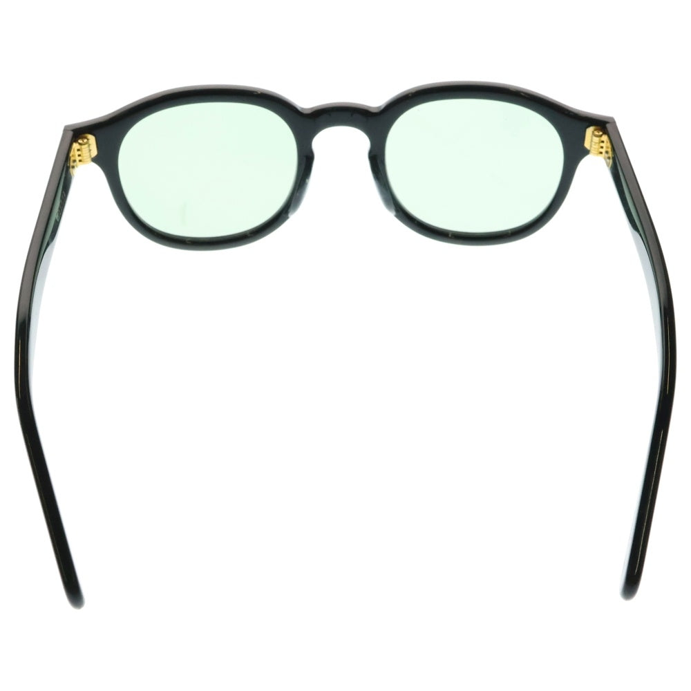 CALEE(キャリー) B/W TYPE GLASSES ボストン ウェリントン型 サングラス 眼鏡 アイウェア ブラック/グリーン