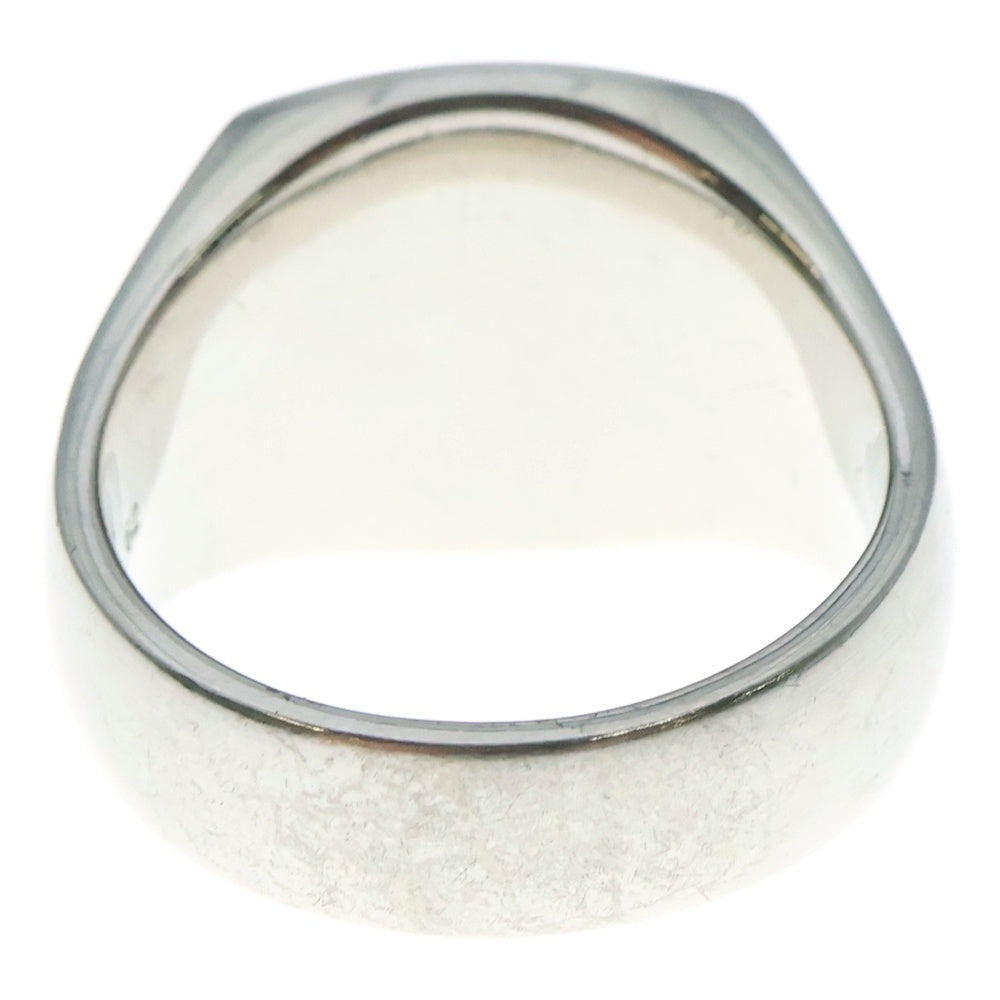 TOMWOOD(トムウッド) CUSHION LARVIKITE RING クッション ラルビカイト ストーンリング 指輪 シルバー