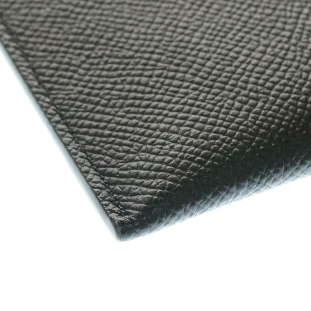 Maison Margiela 11(メゾンマルジェラ11) レザースマートフォンポーチ ショルダーケース ブラック SA1VZ0002