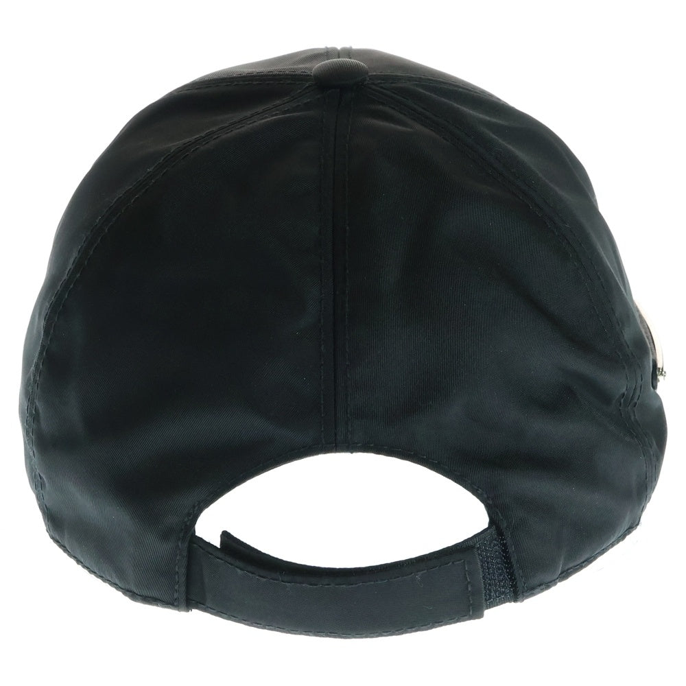 PRADA(プラダ) Re-Nylon Baseball Cap トライアングルロゴ リナイロン ベースボールキャップ 帽子 ブラック 2HC274