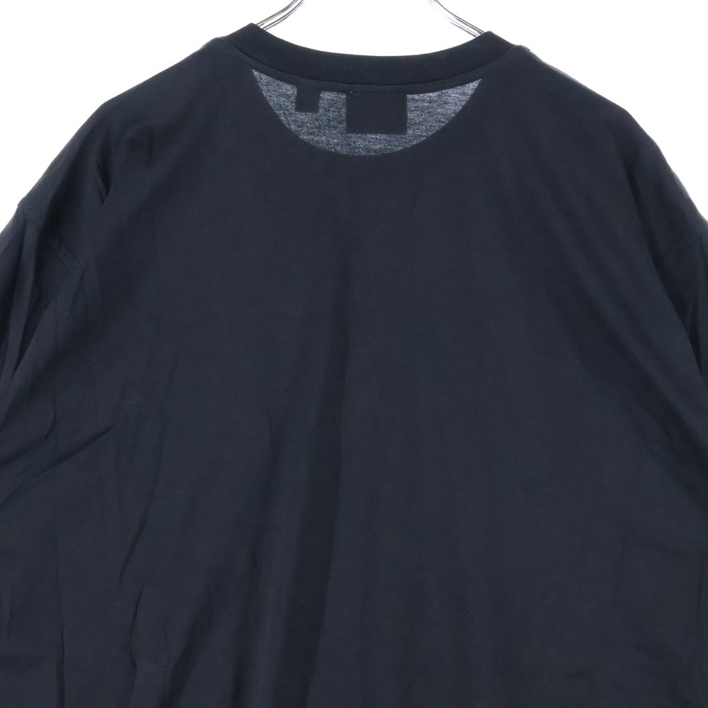 BURBERRY(バーバリー) EMERSON TB エマソン ラバーロゴプリント クルーネック 半袖Tシャツ カットソー ブラック 8017472
