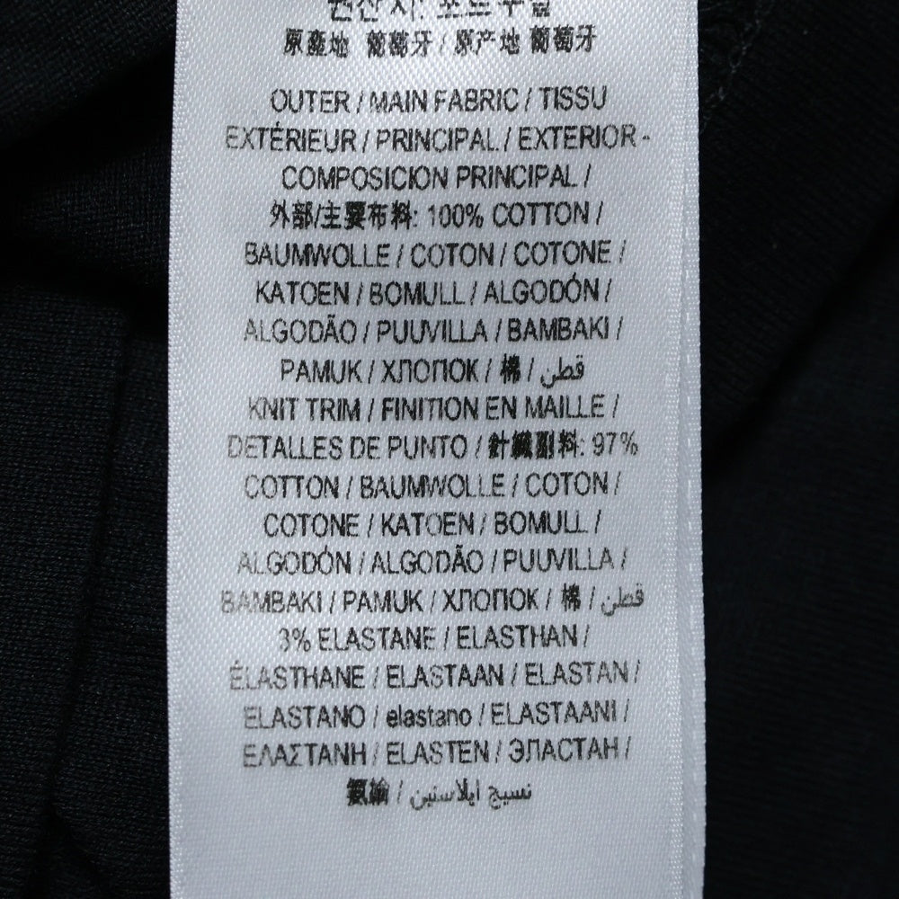 BURBERRY(バーバリー) EMERSON TB エマソン ラバーロゴプリント クルーネック 半袖Tシャツ カットソー ブラック 8017472