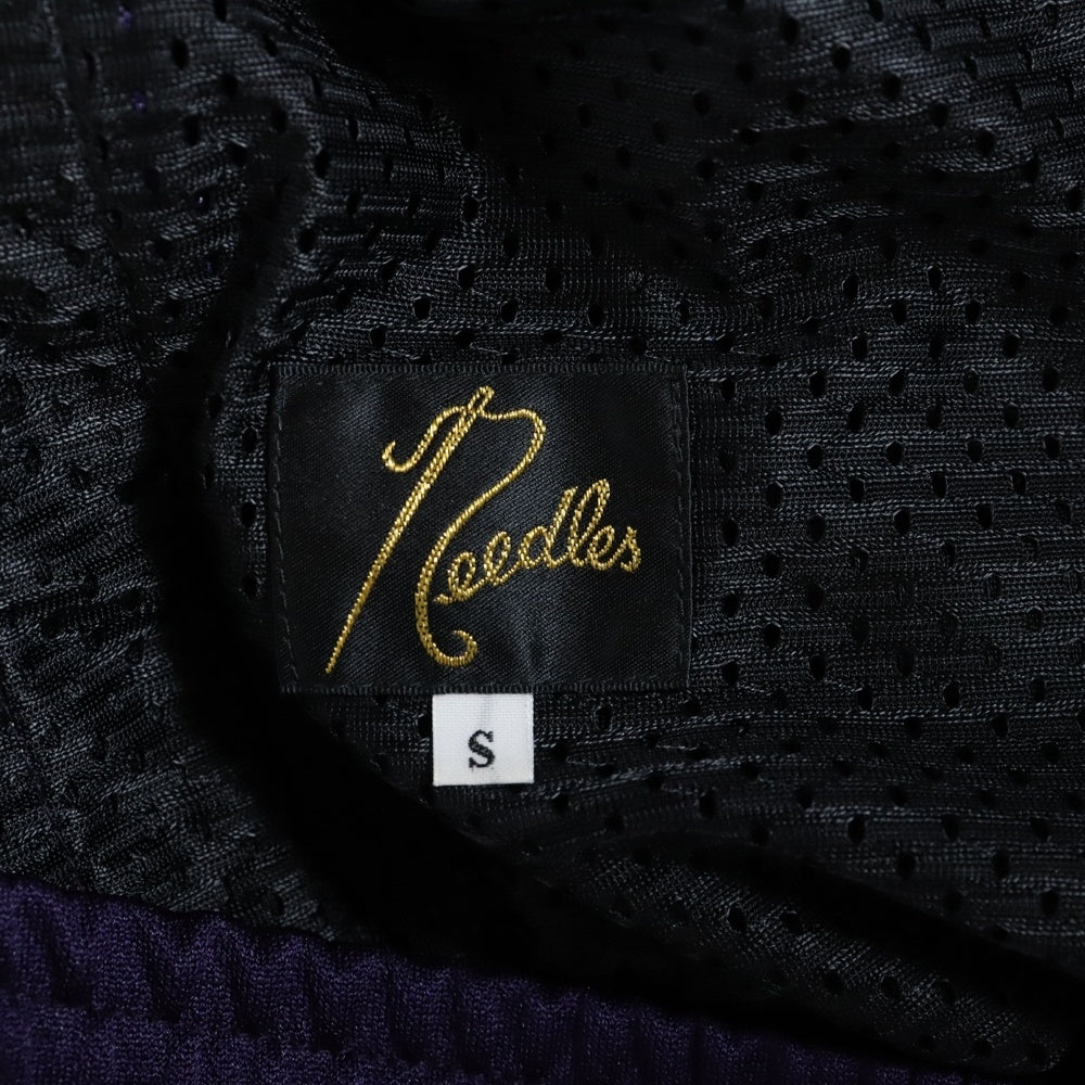 Needles(ニードルス) Track Pant トラック パンツ パープル/ホワイト EJ199
