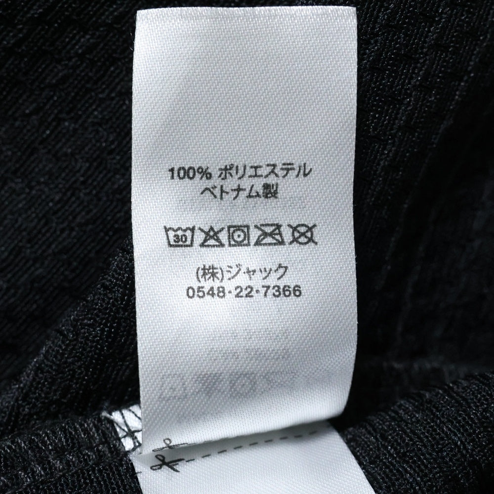 STUSSY(ステューシー) 23AW Surfman Mesh Football Jersey サーフマン メッシュ フットボール ジャージー 半袖カットソー Tシャツ ブラック