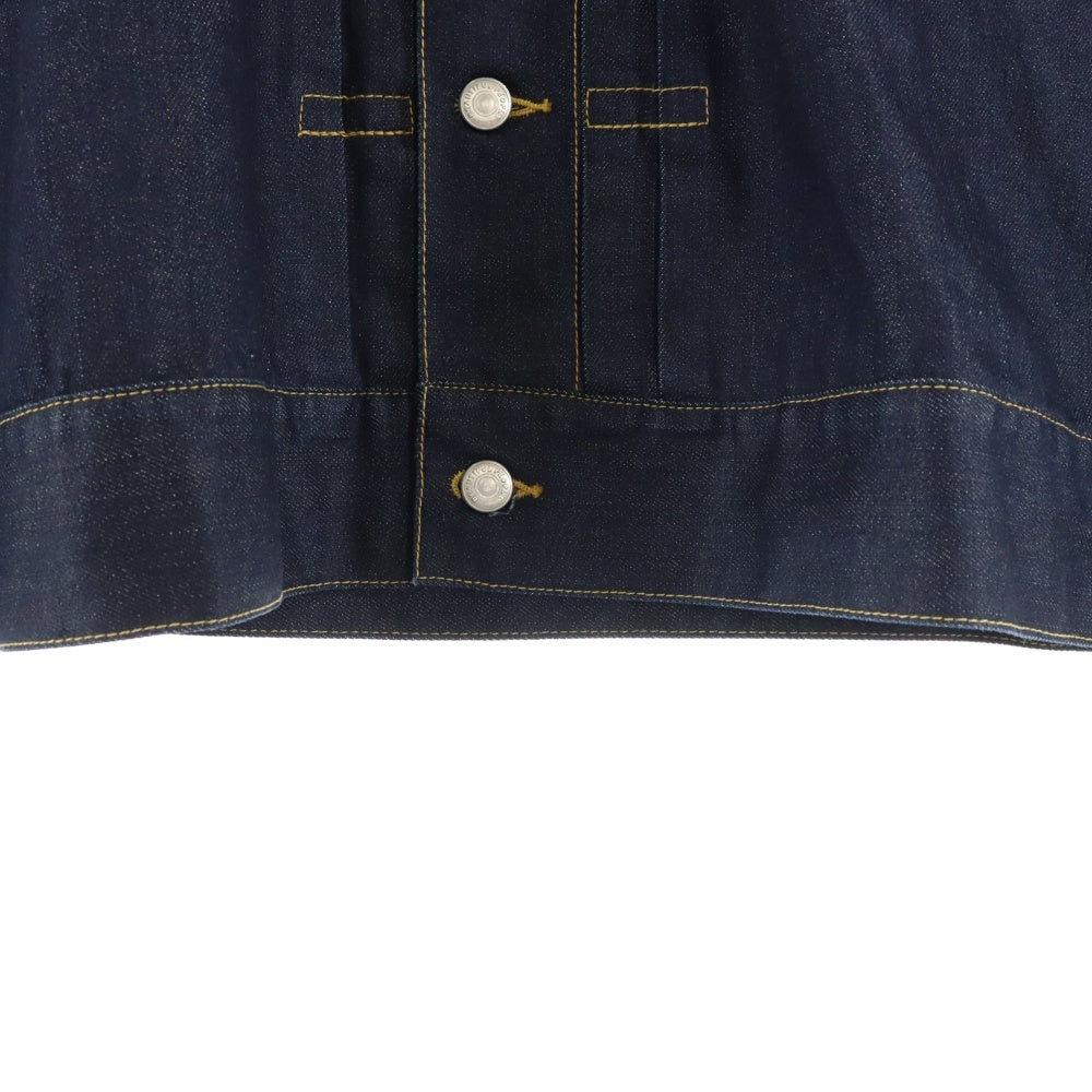 beautiful people(ビューティフルピープル) selvedge denim big blouson セルビッジデニム ビッグ ブルゾン ジャケット インディゴ 1000102017