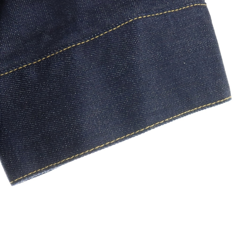 beautiful people(ビューティフルピープル) selvedge denim big blouson セルビッジデニム ビッグ ブルゾン ジャケット インディゴ 1000102017