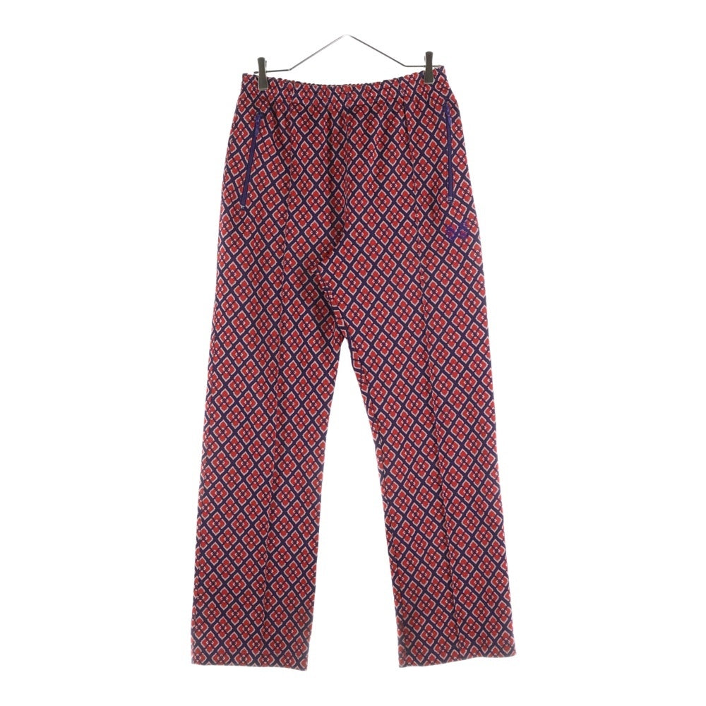 Needles(ニードルス) Track Pant 総柄 トラック パンツ レッド EJ204
