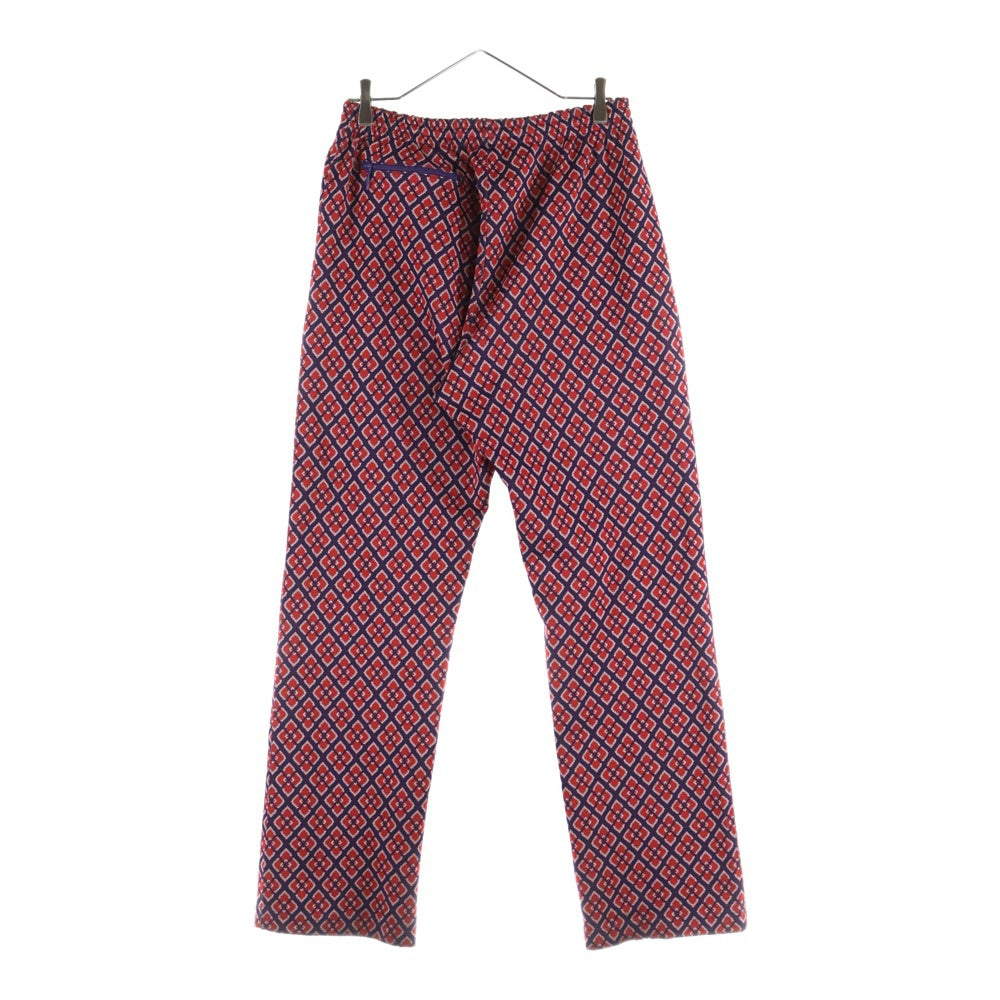Needles(ニードルス) Track Pant 総柄 トラック パンツ レッド EJ204
