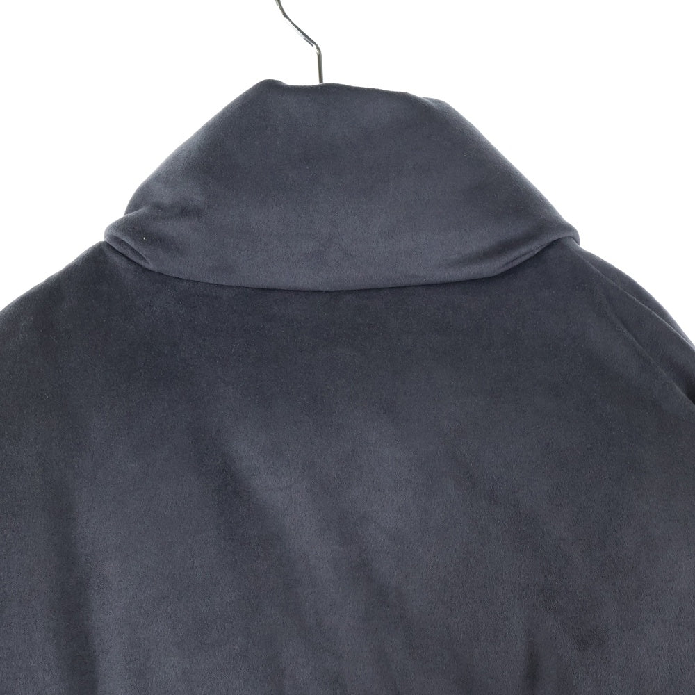 CLEL(クレイル) CLEL OLUME HIGHNECK SHORT PADDED JACKET ボリュームハイネック ジップアップ ショート中綿ジャケット グレー CLEJK789