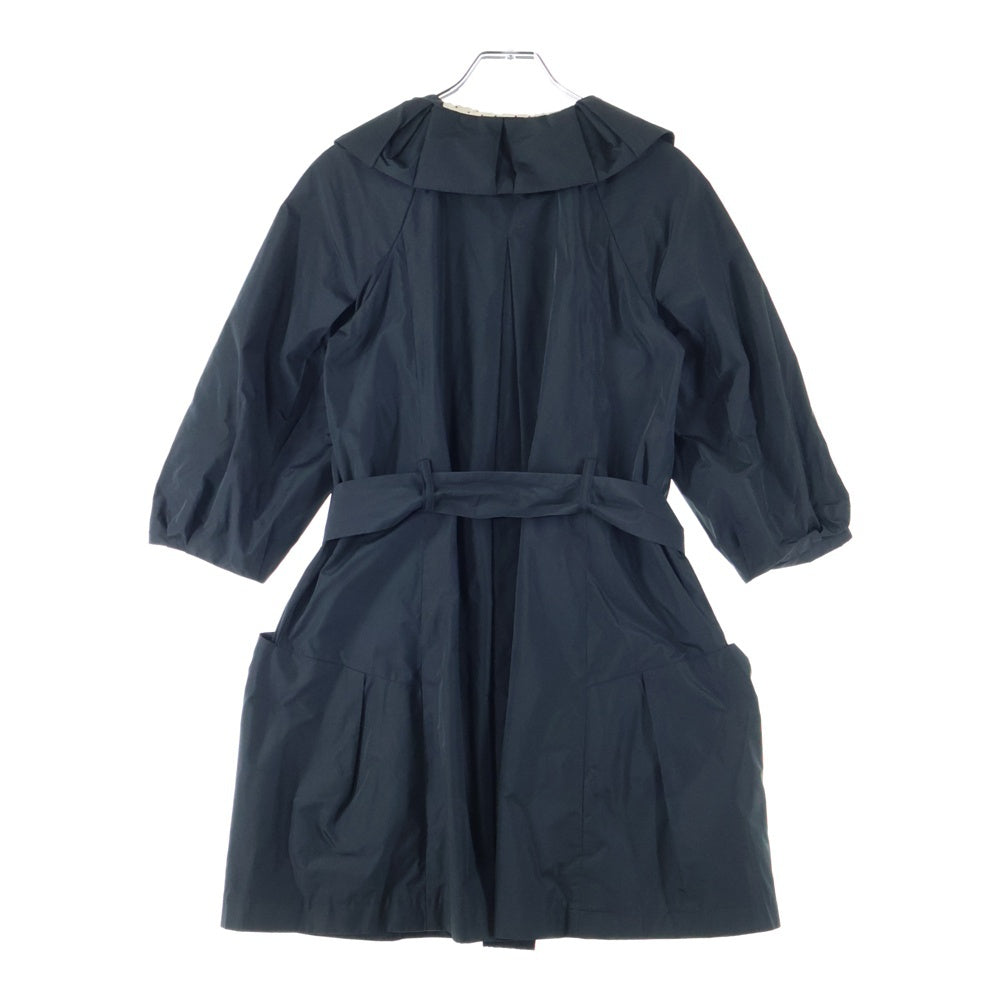 Lois CRAYON(ロイスクレヨン) フリル付き ショートスリーブ ワンピース ドレス レディース ブラック 14001335