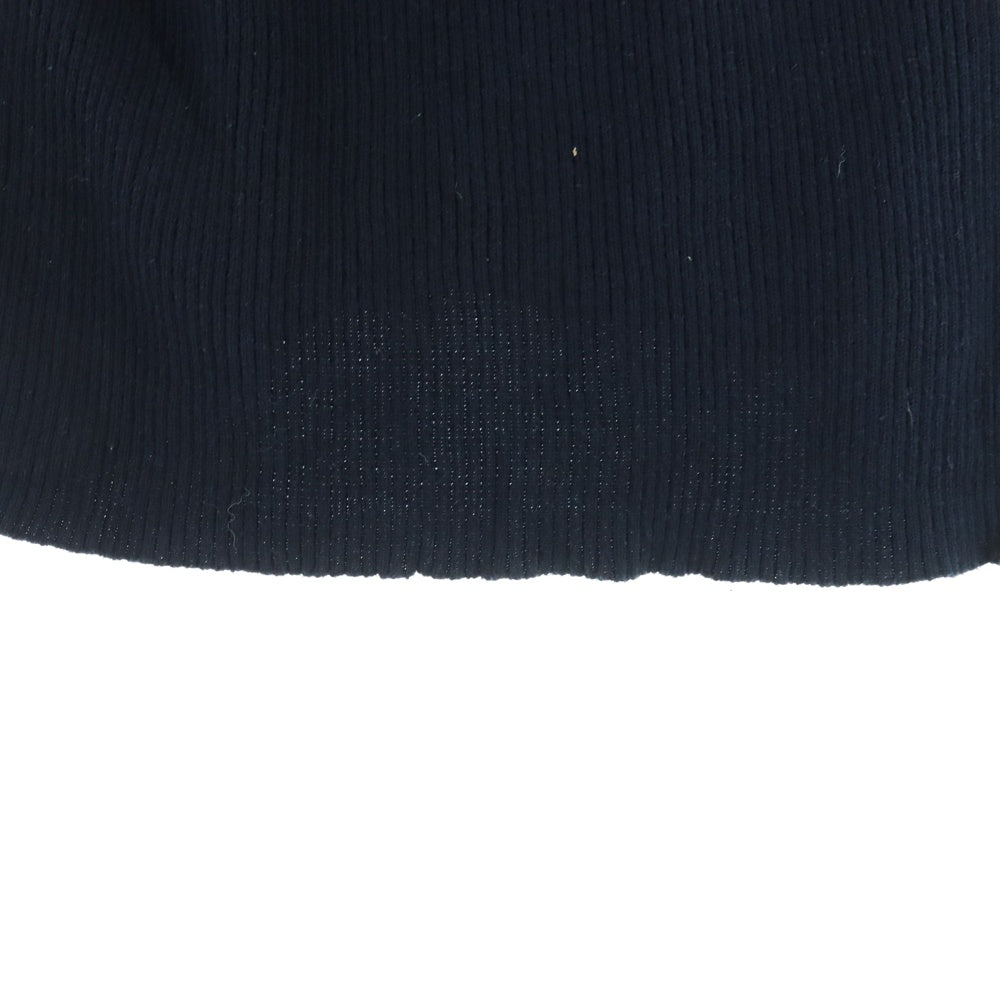 PINK HOUSE(ピンクハウス) ショート丈 クルーネック半袖ニットセーター レディース ネイビー P015EKAL 03 B