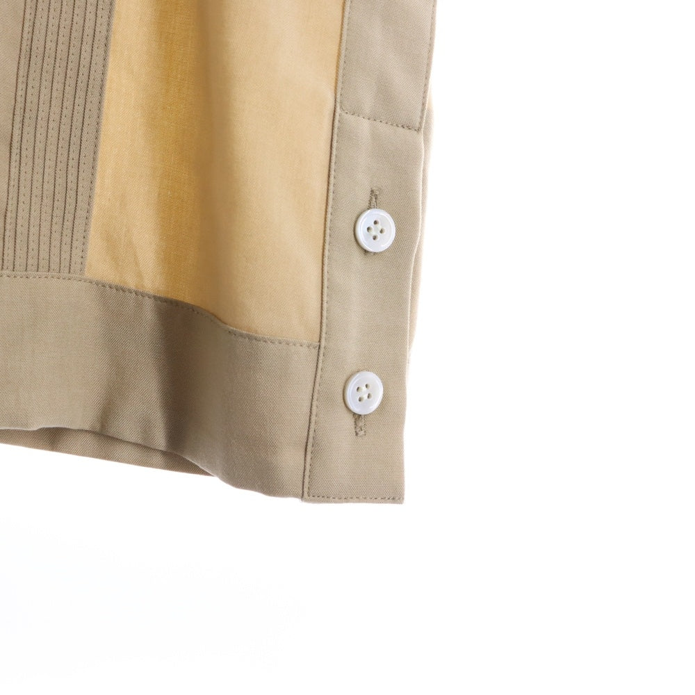 WACKO MARIA(ワコマリア) 25SS ×56 TATTOO STUDIO CUBA SHIRT S/S 56タトゥースタジオ キューバ 半袖シャツ ベージュ 56TS-WM-OC02