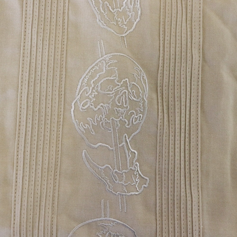 WACKO MARIA(ワコマリア) 25SS ×56 TATTOO STUDIO CUBA SHIRT S/S 56タトゥースタジオ キューバ 半袖シャツ ベージュ 56TS-WM-OC02