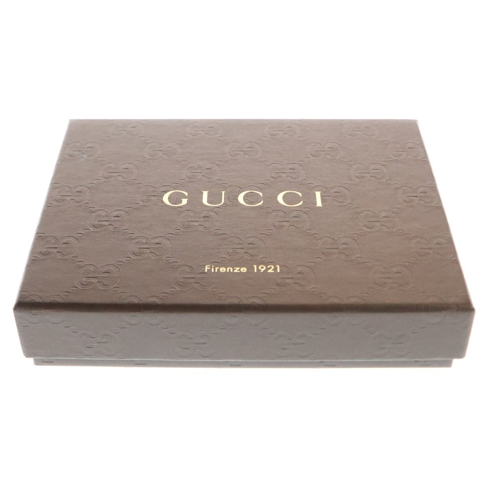 GUCCI(グッチ) GGキャンバス コンパクト ウォレット 二つ折り財布 ブラウン 292534
