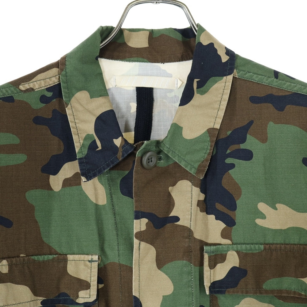 OFF-WHITE(オフホワイト) 17AW ARCHIVE FIELD JACKET アーカイブ フィールド カモフラ ミリタリージャケット カーキ