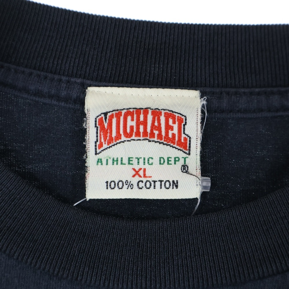 VINTAGE(ヴィンテージ) 90S EMINEM CRIMINAL エミネム クリミナル プリント クルーネック 半袖Tシャツ カットソー ブラック
