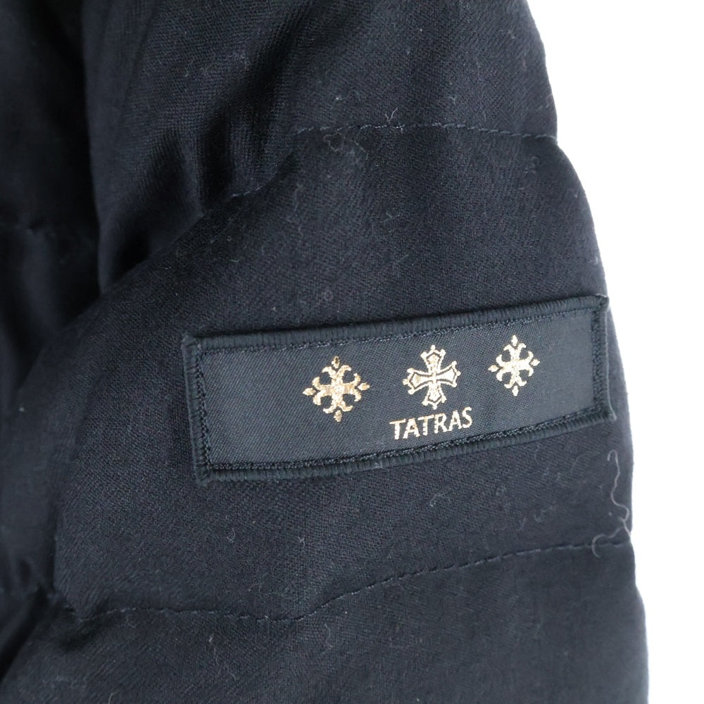 TATRAS(タトラス) KOSAVA コサヴァ ウール ファー フーデッド ジップアップ ダウンジャケット レディース ブラック LTAT20A4795-D
