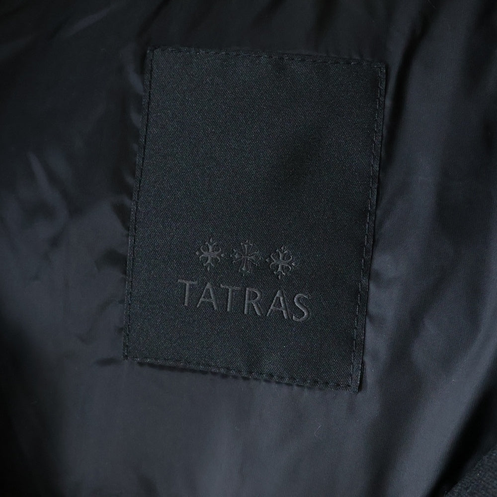 TATRAS(タトラス) KOSAVA コサヴァ ウール ファー フーデッド ジップアップ ダウンジャケット レディース ブラック LTAT20A4795-D