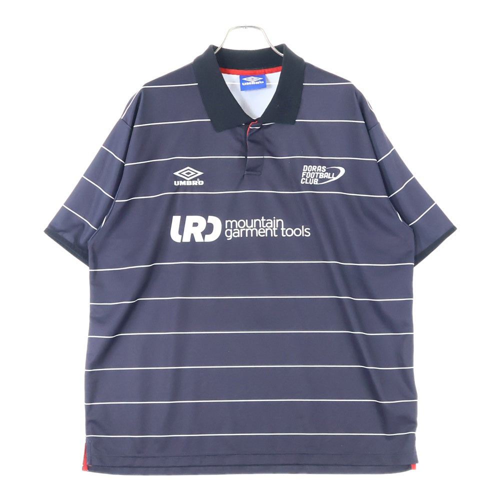 UMBRO(アンブロ) ×URBAN RESEARCH GAME SHIRTS SHORT-SLEEVE ゲーム 半袖シャツ ブラック DM45-UMDR-GS01