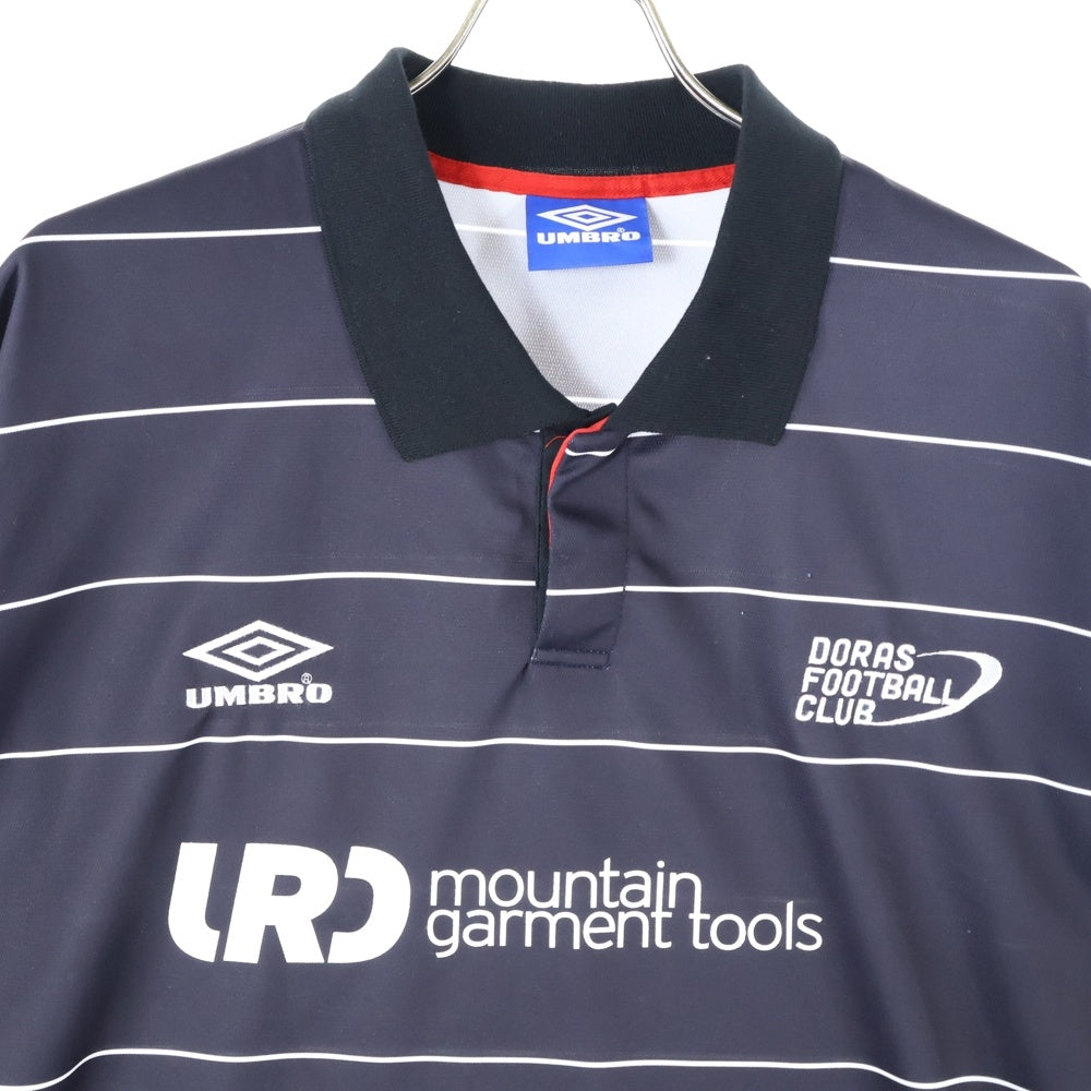 UMBRO(アンブロ) ×URBAN RESEARCH GAME SHIRTS SHORT-SLEEVE ゲーム 半袖シャツ ブラック DM45-UMDR-GS01