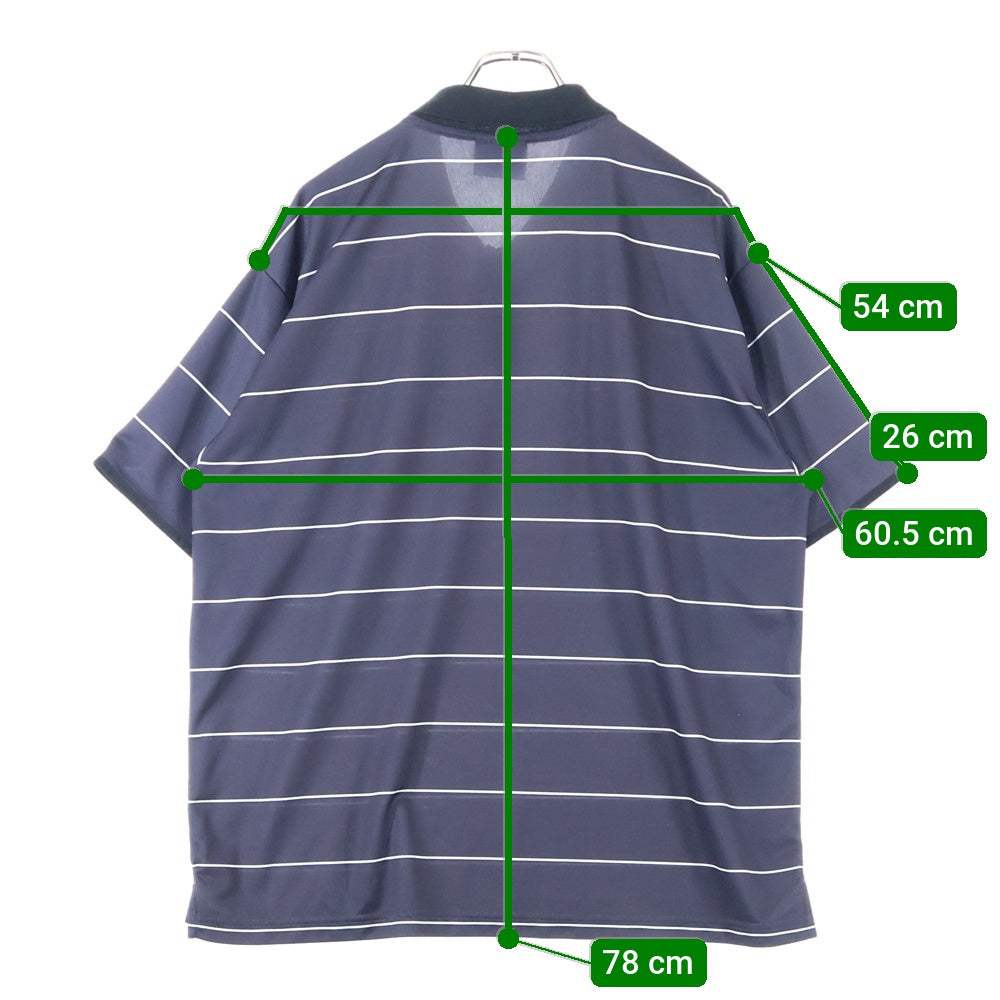 UMBRO(アンブロ) ×URBAN RESEARCH GAME SHIRTS SHORT-SLEEVE ゲーム 半袖シャツ ブラック DM45-UMDR-GS01
