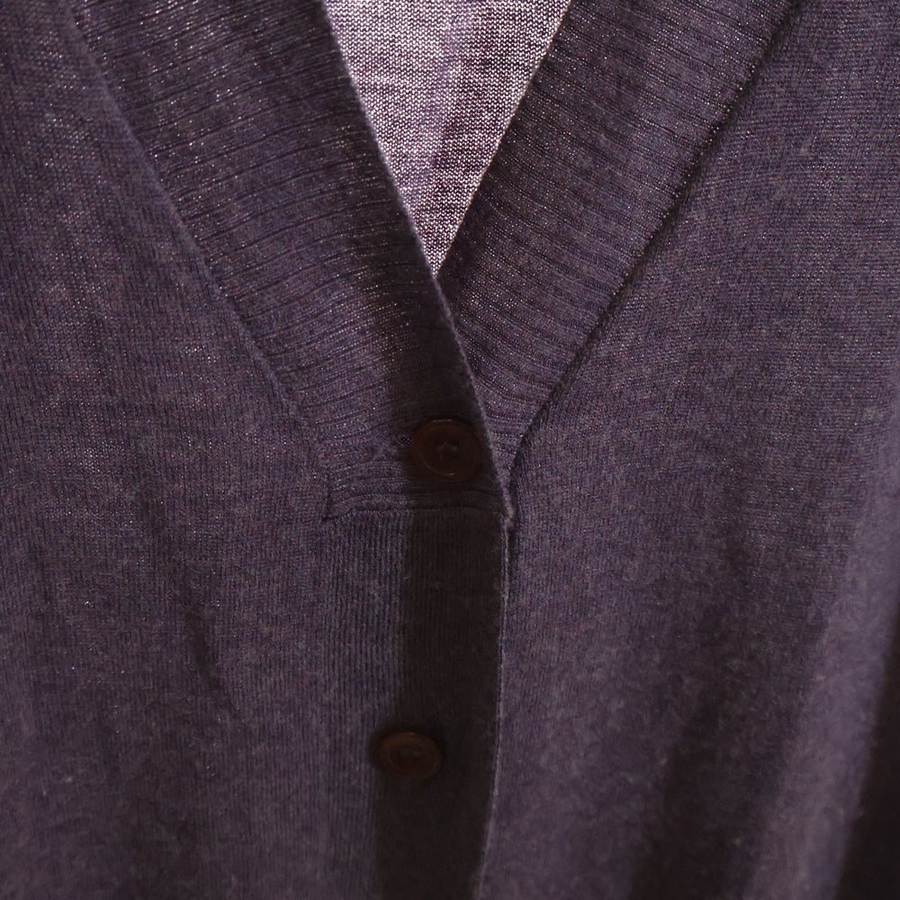 NO BRAND(ノーブランド) SPORT MAX CODE 8B Vネック ノースリーブワンピース レディース パープル