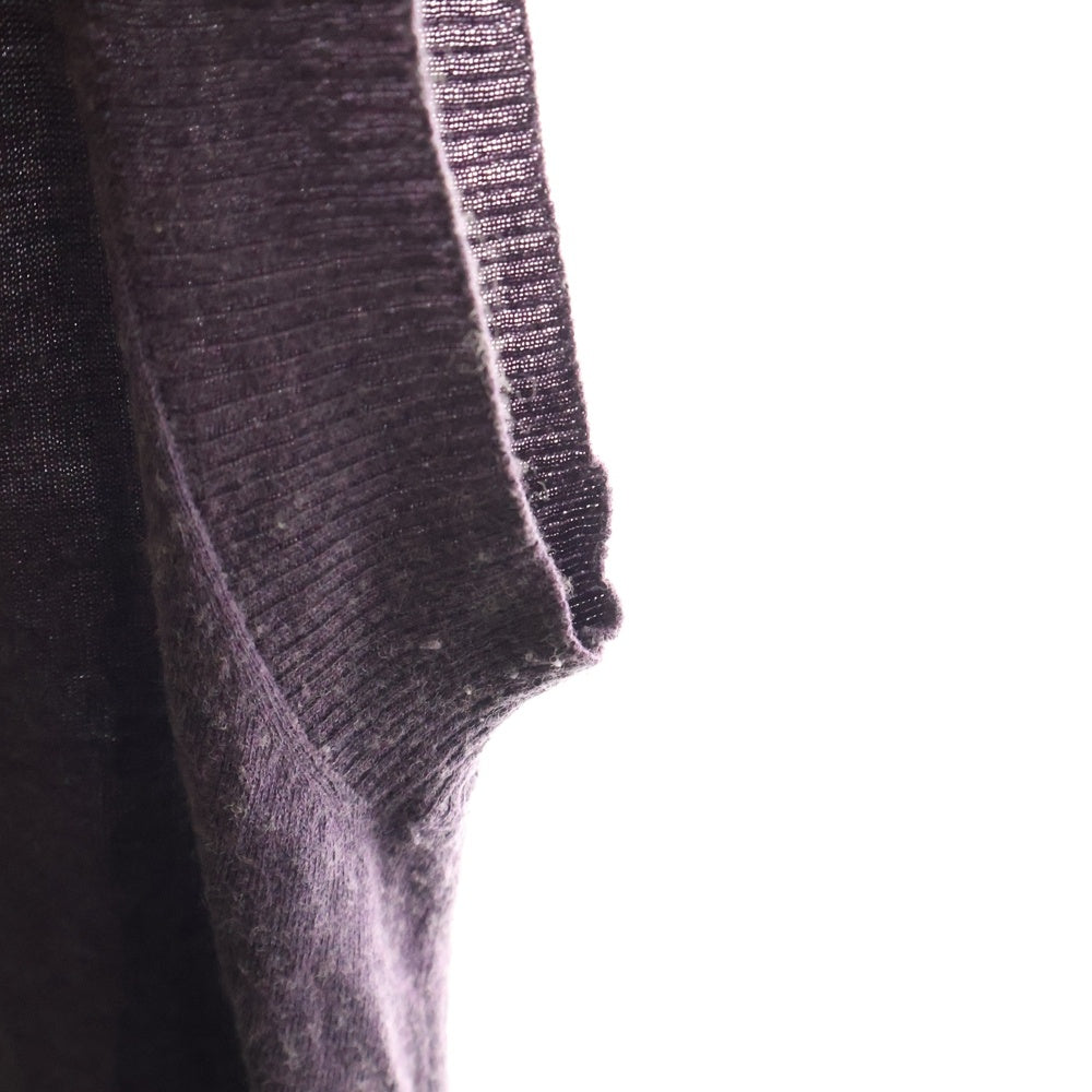 NO BRAND(ノーブランド) SPORT MAX CODE 8B Vネック ノースリーブワンピース レディース パープル