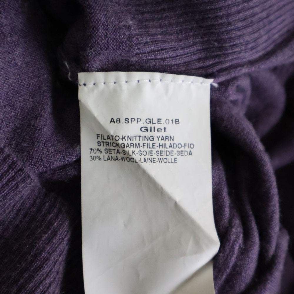 NO BRAND(ノーブランド) SPORT MAX CODE 8B Vネック ノースリーブワンピース レディース パープル