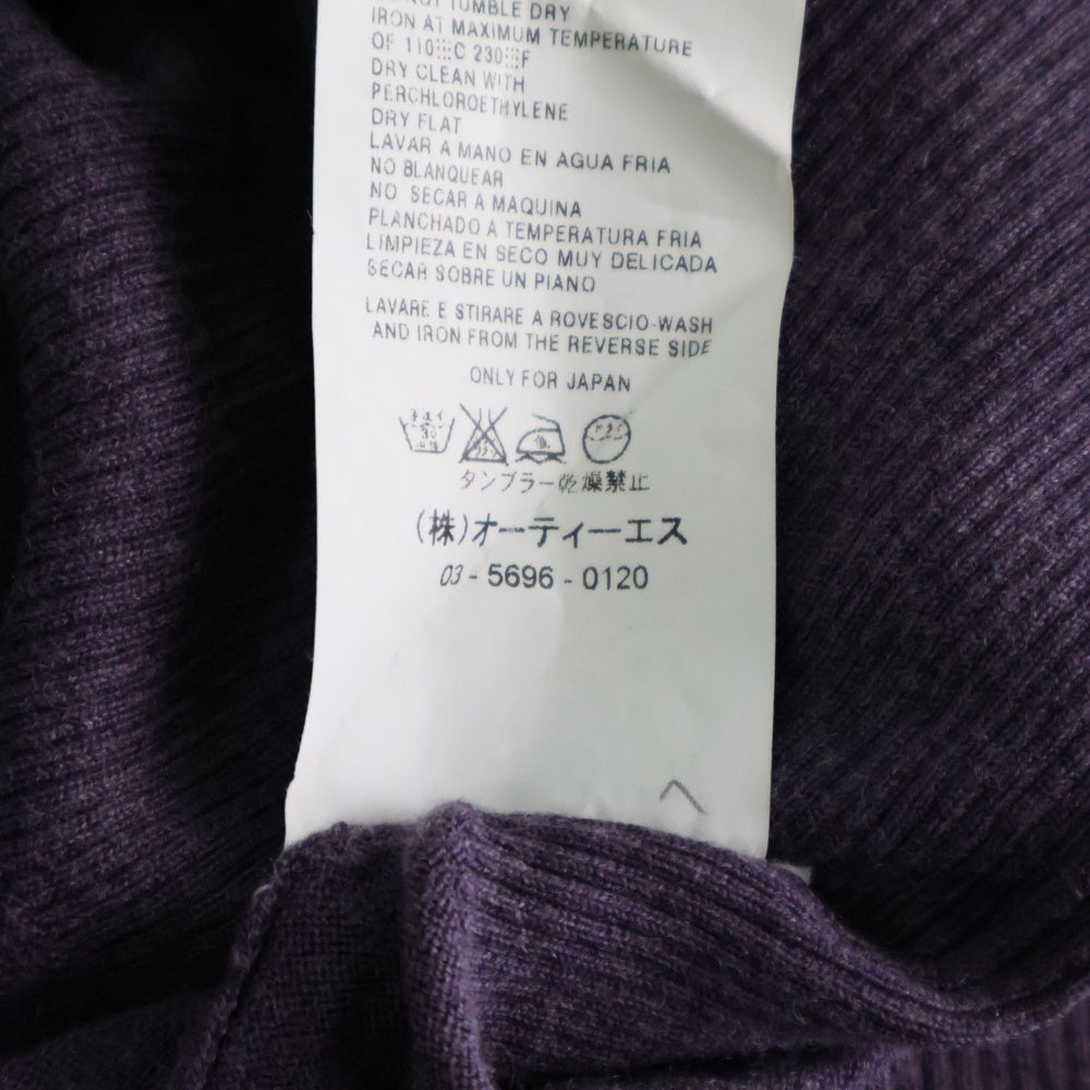 NO BRAND(ノーブランド) SPORT MAX CODE 8B Vネック ノースリーブワンピース レディース パープル