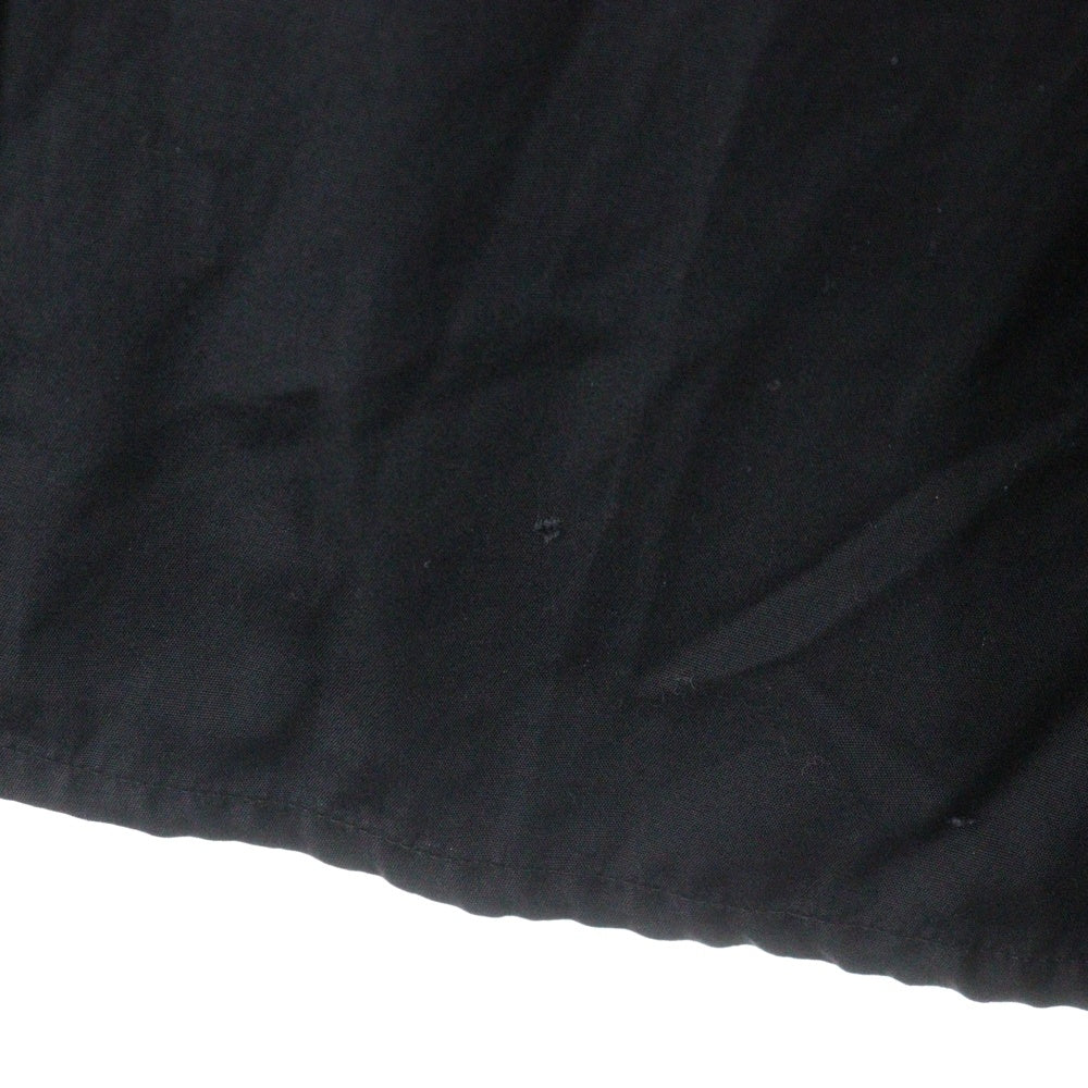 MARCEL MARONGIU(マルセルマロンジュ) サイドジップ ダブルポケット ギャザー ロングスカート レディース ブラック