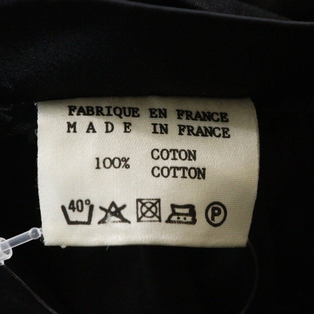 MARCEL MARONGIU(マルセルマロンジュ) サイドジップ ダブルポケット ギャザー ロングスカート レディース ブラック