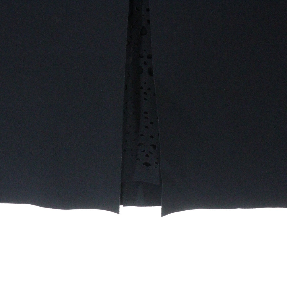 BELLUS CLOSET(ベルスクローゼット) サイドジップ ナイロン スカート レディース ブラック