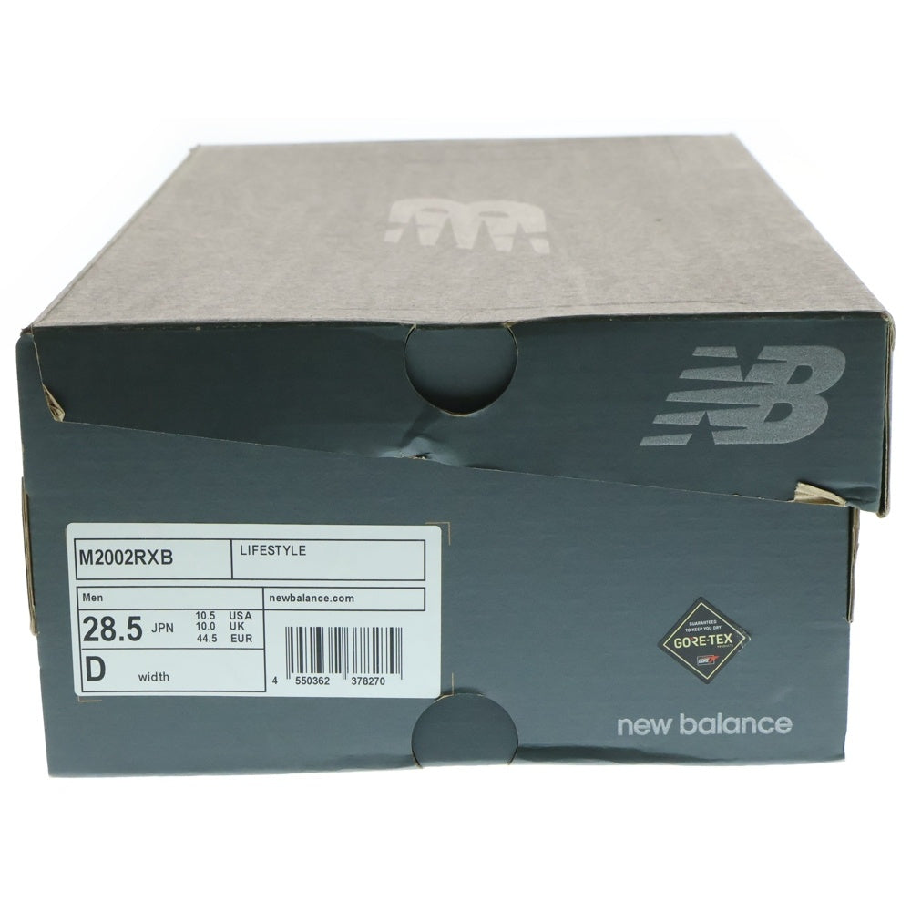 New Balance(ニューバランス) M2002RXB GORE-TEX ゴアテックス スウェード ローカットスニーカー シューズ グレー/ブルー US10.5/28.5cm