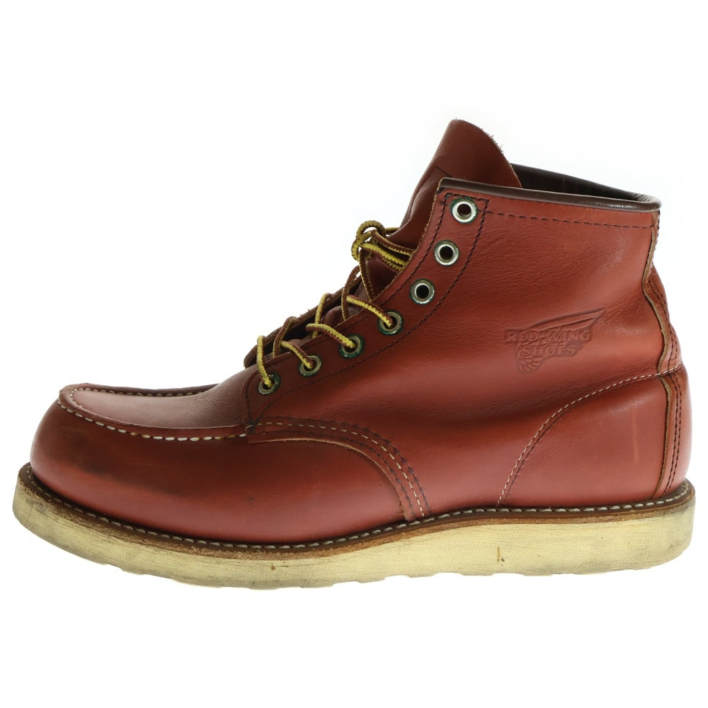 RED WING(レッド ウイング) IRISH SETTER 6INCH MOC TOE BOOT アイリッシュ モックトゥー ブーツ ブラウン 8875