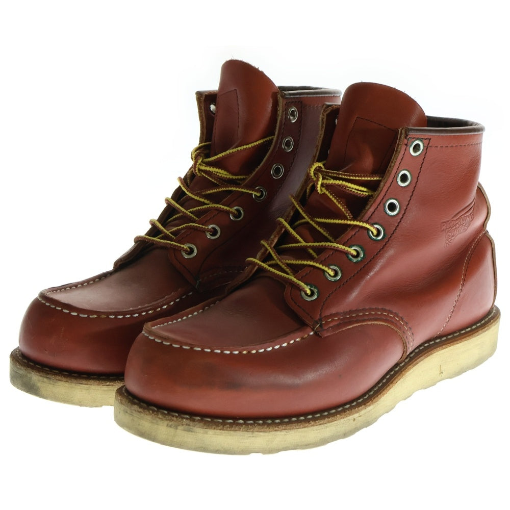 RED WING(レッド ウイング) IRISH SETTER 6INCH MOC TOE BOOT アイリッシュ モックトゥー ブーツ ブラウン 8875