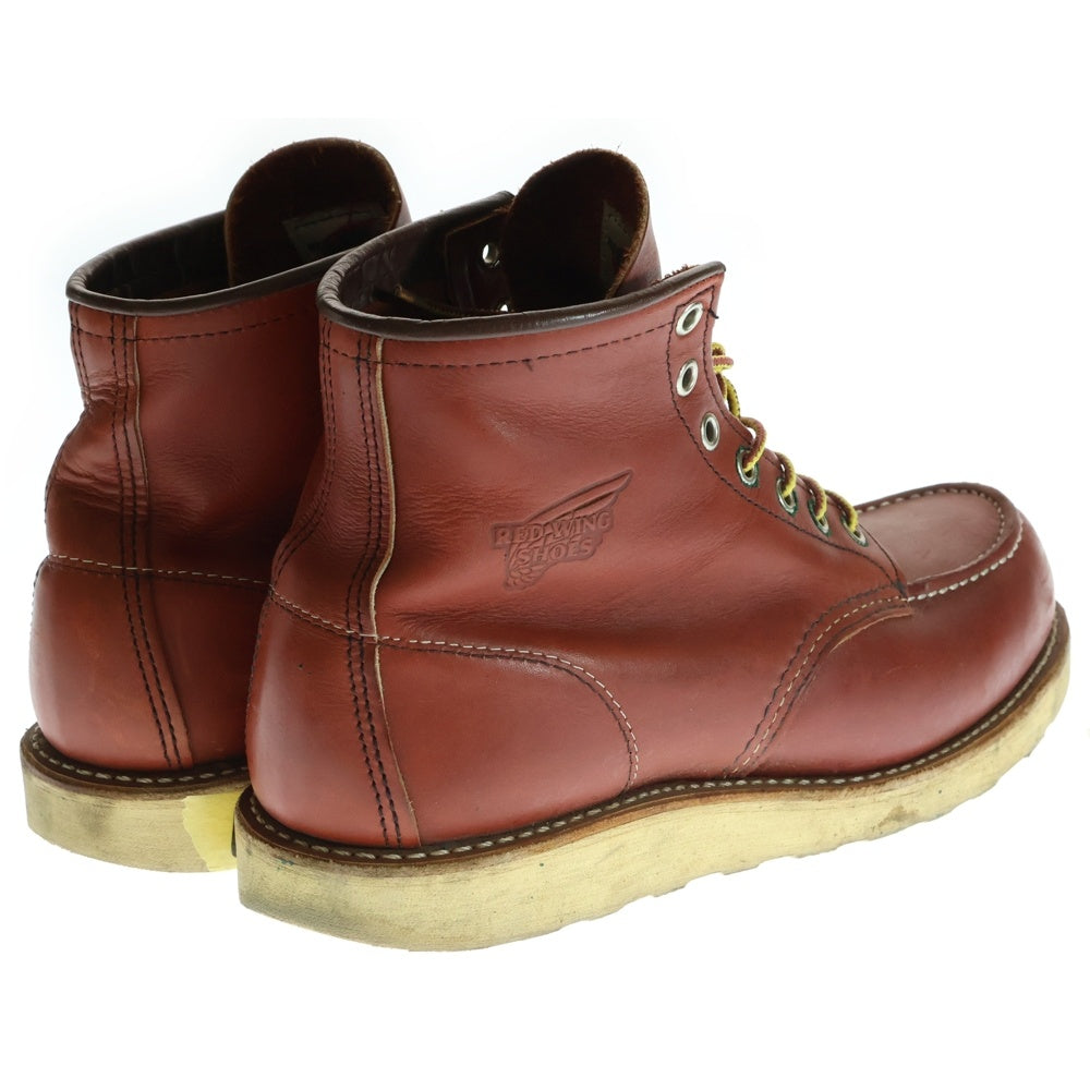 RED WING(レッド ウイング) IRISH SETTER 6INCH MOC TOE BOOT アイリッシュ モックトゥー ブーツ ブラウン 8875