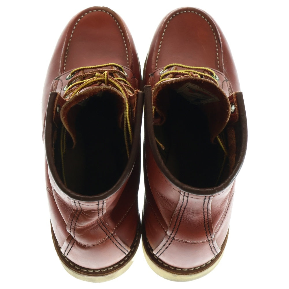 RED WING(レッド ウイング) IRISH SETTER 6INCH MOC TOE BOOT アイリッシュ モックトゥー ブーツ ブラウン 8875