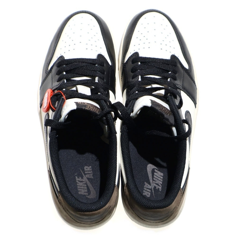 NIKE(ナイキ) AIR JORDAN 1 RETRO LOW OG MOCHA エア ジョーダン 1 レトロ オージー モカ ローカットスニーカー ホワイト/ブラック/ブラウン US9.5/27.5cm CZ0790-102